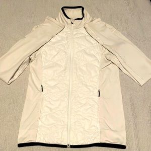 Athleta white jacket